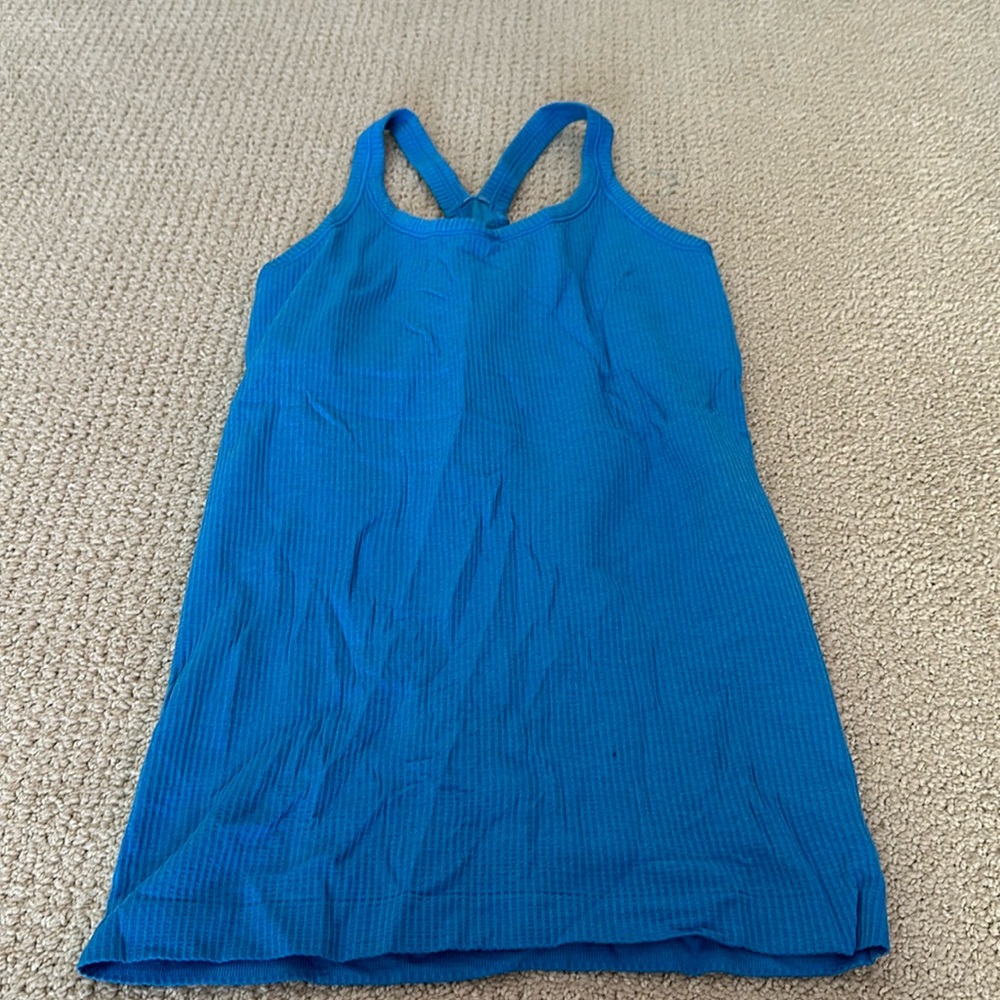 Lululemon ebb to street tank size 8
